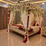Ivory & Ruby Fresh Flower Canopy – Bridal Masehri